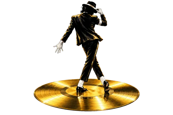 Caricatura de Michael Jackson