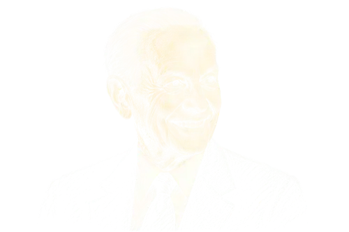 Retrato a tiza de John Templeton
